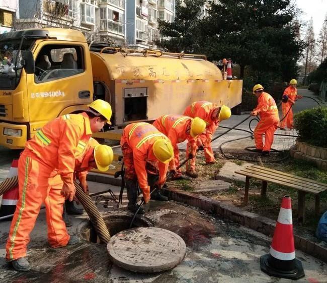 金山市政管道清淤